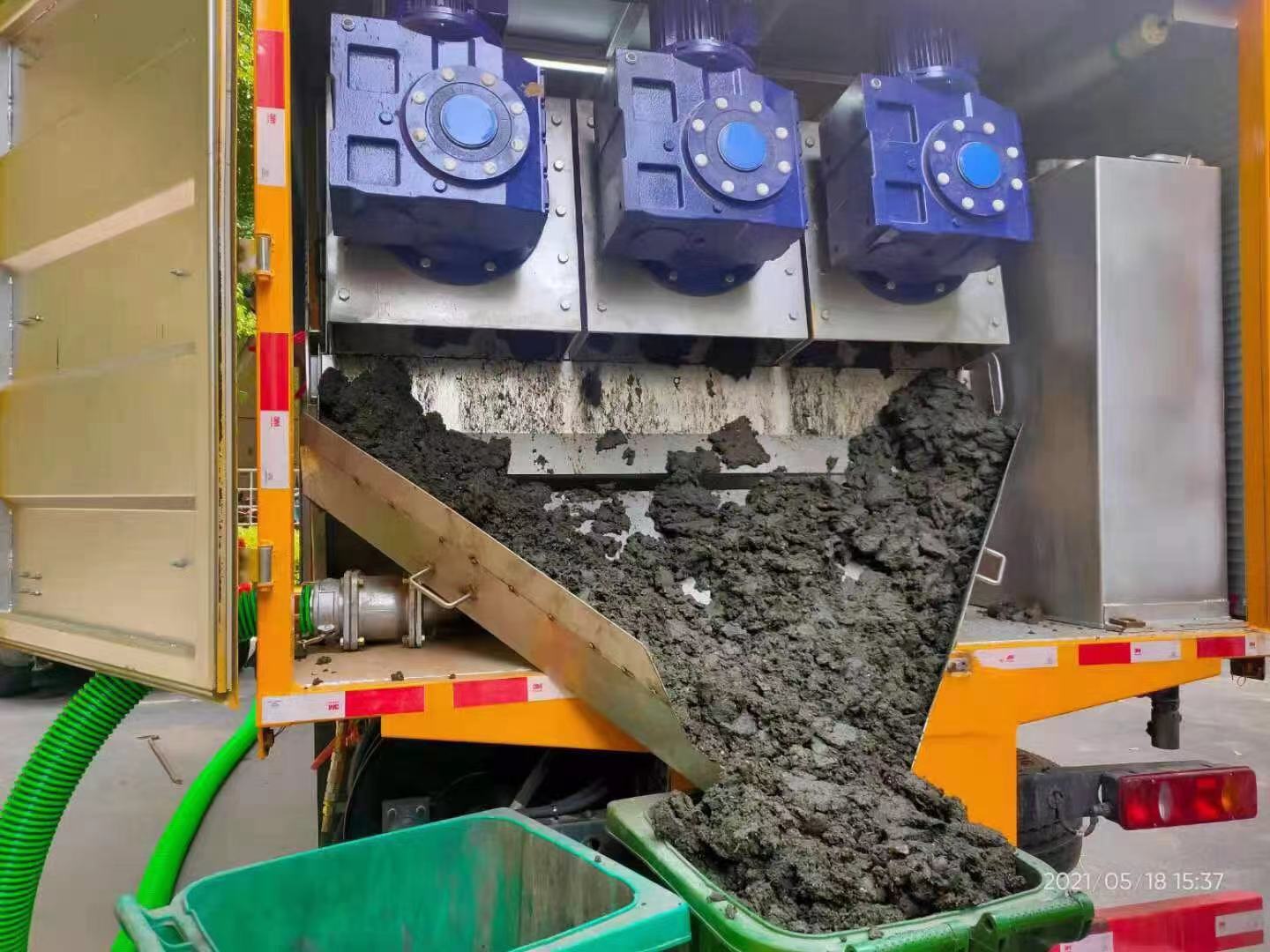 福海化粪池清掏城市维护站-泥浆净化干湿分离处理